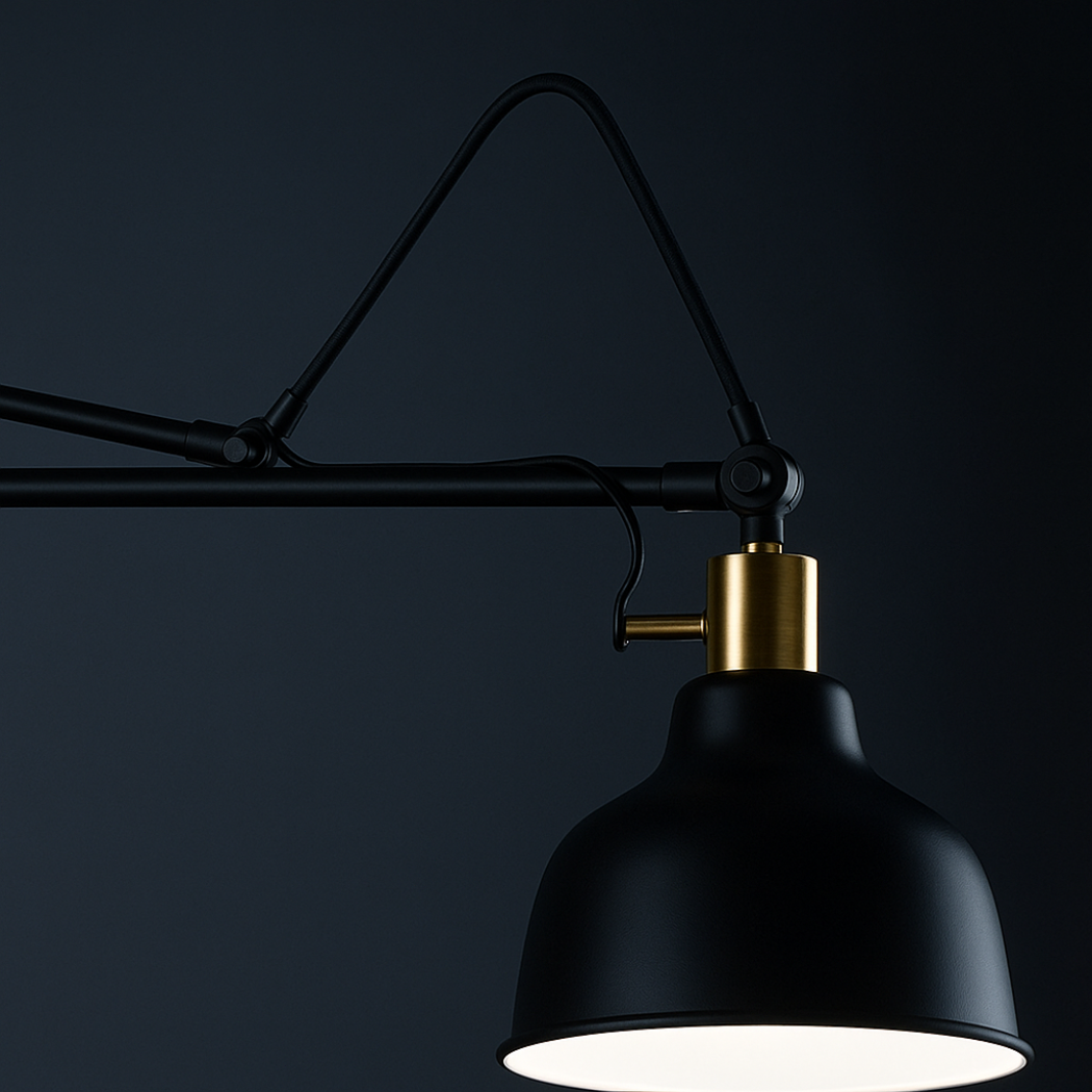 Articulated Spider-Style Wall Sconce